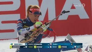 Sprint Women Holmenkollen  17032017 [upl. by Eicyac]