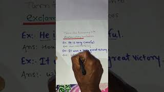 Exclamatory Sentences Assertive Sentencesshorts englishgrammar ssc compitativeexams 10thclass [upl. by Moya237]