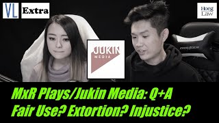 MxR PlaysJukin Media QA  Fair Use Extortion Injustice VL Extra [upl. by Irrak]