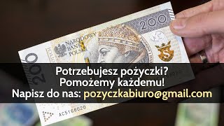 Weź pożyczkę i zyskaj spokój – korzystna pożyczka dla Ciebie już dziś Napisz maila do nas [upl. by Ysac]