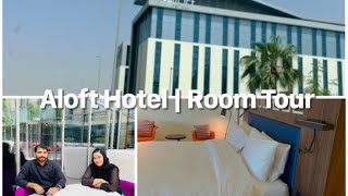 Staycation in Aloft Hotel Dubai Terminal1  Breakfast  Relaxing Stay [upl. by Sonstrom]