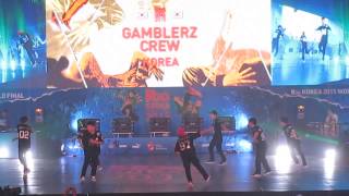 Gamblerz Crew  R16 World BBoy Championships 2015 [upl. by Bary]