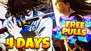 20 FREE PULLS YUTA COMING IN 4 DAYS  MORE CUBES BEING GIVEN  JJK Phantom Parade [upl. by Asila]