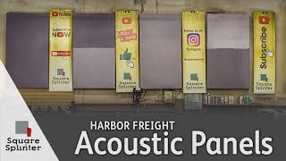 Acoustic Sound Deadening Panels from Harbor Freight [upl. by Purdum]