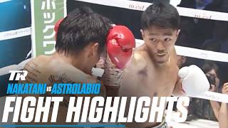 Junto Nakatani Wastes No Time With First Round Knockout  FIGHT HIGHLIGHTS [upl. by Adamski265]