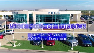 Price Ford of Turlock offering 2024 Ford Explorer Previous Service Loaners for 8k off MSRP [upl. by Llohcin]