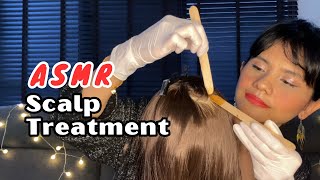 ASMR Scalp Mask Treatment [upl. by Garbers]