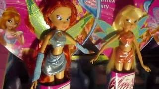 Review Poupées Winx Charmix Bloom Stella amp Flora [upl. by Elohc]