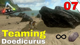 Teaming Doedicurus  ARK survival evolved Mobile  Episode 7  ark [upl. by Eniluj]