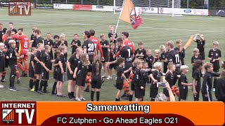 Samenvatting FC Zutphen  Go Ahead Eagles O21 oefen 23 [upl. by Eilyak237]