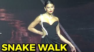 ACTUAL VIDEO ni Michelle Dee quotSNAKE WALKquot amp Best in Long Gown AGAW EKSENA talaga PANUORIN [upl. by Haelak]