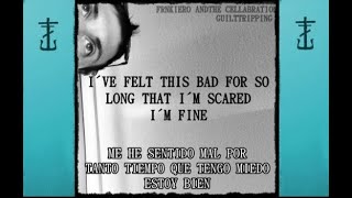 Frnkiero andthe cellabration  Guilttripping Lyrics in English and Spanish [upl. by Aizan183]