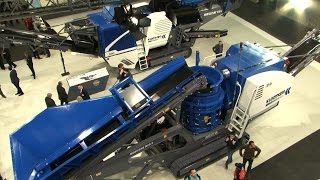 Kleemanns new Mobicone MCO9 Evo mobile cone crusher premieres [upl. by Wye395]