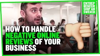 How to Handle Negative Online Reviews of Your Business [upl. by Aryhs609]