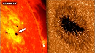 Una MANCHA SOLAR CRECE más de 10 VECES en los ÚLTIMOS DOS DÍAS y APUNTA DIRECTAMENTE HACIA la TIERRA [upl. by Moureaux]