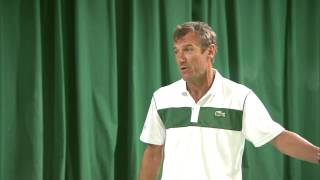 Coaching Corner Stanislas Wawrinkas backhand [upl. by Ordway]