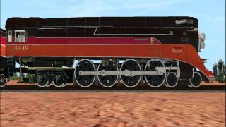 Trainz  SP GS4 UPDATED Whistle [upl. by Noval]