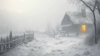 Intense Blizzard amp Wind Sounds for Sleeping  Heavy Winter Storm  Howling Wind amp Blowing Snow [upl. by Prichard]