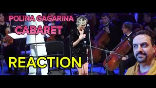 POLINA GAGARINA Полина Гагарина Кабаре live reaction [upl. by Katha299]