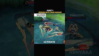 ✅ Heroes with True Damage Part 1 Tutorial by Renyaaa [upl. by Basham]