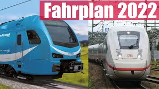 Doku Fahrplanwechsel Neue Züge Neue Linien uvm Winterfahrplan 2022 [upl. by Gerson213]