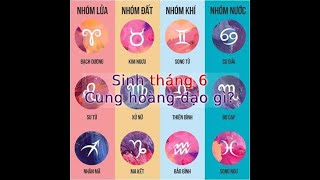 Sinh tháng 6 cung gì Hợp với cung nào Tính cách tình yêu sự nghiệp như thế nào [upl. by Aikimat786]