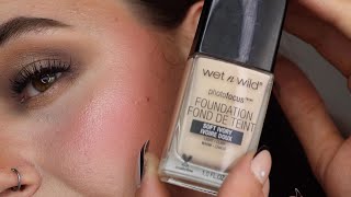 Wet N Wild foundation Review [upl. by Etteroma133]