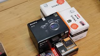 Sony Alpha 7 iii UnboxingRuben Orfeo [upl. by Leitnahs]