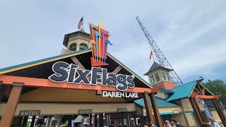 A visit to Six Flags Darien lake [upl. by Herold696]