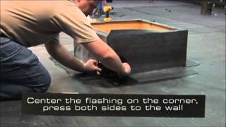 Rubber Roofing EPDM  Outside Corner Flashing [upl. by Fesoj]