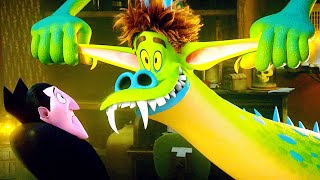 Johnny Turns Into A Monster Scene  HOTEL TRANSYLVANIA TRANSFORMANIA 2022 Movie CLIP HD [upl. by Ainaj]