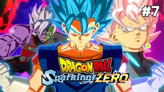 DRAGON BALL SPARKIG ZERO ¡VEGITO BLUE vs ZAMASU amp BLACK GOKU 7 [upl. by Hidie329]