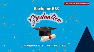 Diploma uitreiking Bachelor BBS  Session 1 [upl. by Rabi]