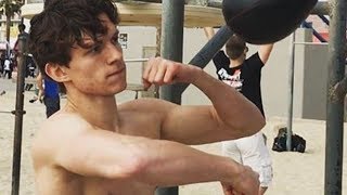 How Tom Holland Got Ripped To Play SpiderMan [upl. by Zipporah]