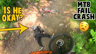 Best MTB Fails of the Year  So Far  2024  MTB Crashes  40 minutes of adrenaline [upl. by Persons]