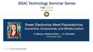 Power Electronics Meet Piezoelectrics Converters Components and Miniaturization [upl. by Inness]