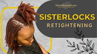 How to Sisterlocks Retightening [upl. by Rickard]