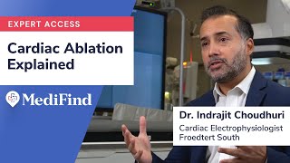 Cardiac Ablation Explained with Cardiac Electrophysiologist Dr Indrajit Choudhuri [upl. by Medarda]