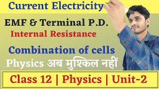 Combination Of Cells Series Parallel  Mixed Grouping of Cells EMF  Internal ResistanceGuri Sir [upl. by Nessej]