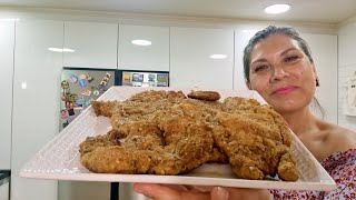 Milanesas de pollo con una sola pechuga varios comensales  Silvana Cocina [upl. by Baalbeer486]