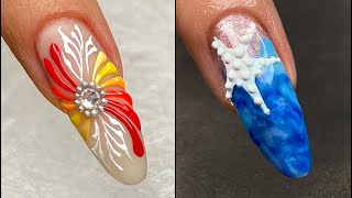 Nail Art Designs Idea  New Nail Art Compilation [upl. by Kleper]