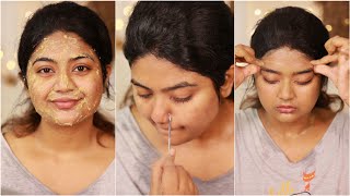 💯 Skin Brightening DIY Facial at home Remove BlackheadsSun Tan etc [upl. by Templer]