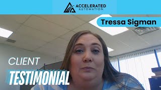 Tressas journey with Accelerated Automation [upl. by Svoboda300]