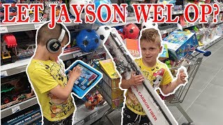 ALLES KOPEN WAT JAYSON amp JAYDEN AANRAKEN CHALLENGE KOETLIFE [upl. by Ettesoj]