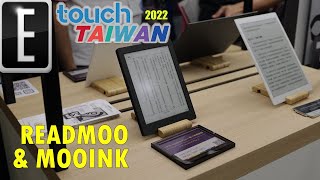 Readmoo Displays Two New MOOINK Devices  Touch Taiwan 2022 [upl. by Hsirt]