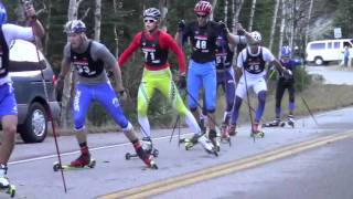 2010 Climb to the Castle Rollerski Race  Mens Highlights [upl. by Awahsoj917]