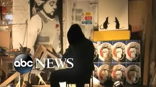 Banksy reveals how he shredded a work of art after it was sold at auction [upl. by Lidstone626]