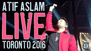 Atif Aslam  Aadat ELECTRIFYING LIVE FINALE Toronto 2016 in 4K [upl. by Freedman]