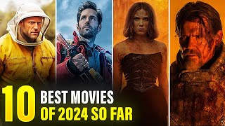 Top 10 Best Movies Of 2024 So Far  New Hollywood Movies Released In 2024  New Movies 2024 [upl. by Ahtikal240]