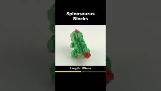 Dinosaur Spinosaurus 9908 Mini Blocks Preview lego brick miniblock nanoblock [upl. by Angell]